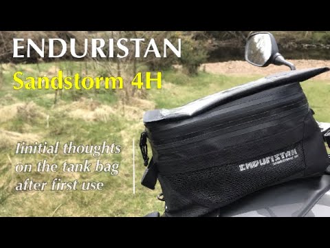 Enduristan Sandstorm 4H Tank Bag Follow Up - YouTube