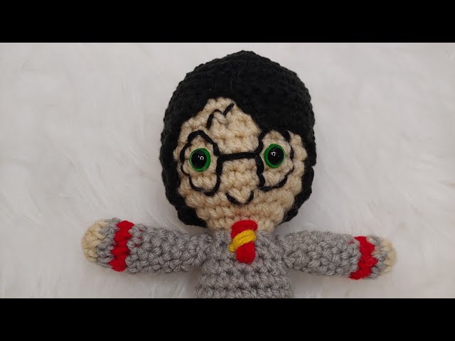 Meet Harry Potter™. Each detail, from the characteristically untidy ha, amigurumis crochet