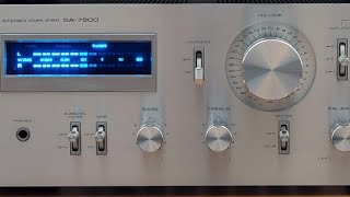 Pioneer sa 7800 model amplifier sound performance 🎛️