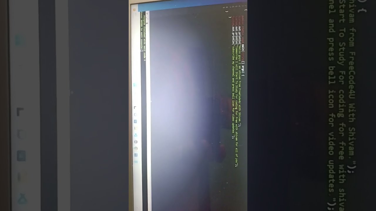 Write A Output Of The Following Program Shorts Java