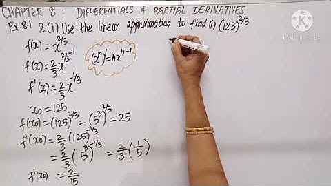 Class12|EX8.1 | MP110|Maths|Linear approximation and errors