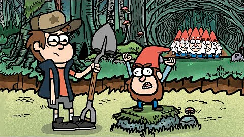 Gravity Falls Dipper Throws Jeff but I animated it