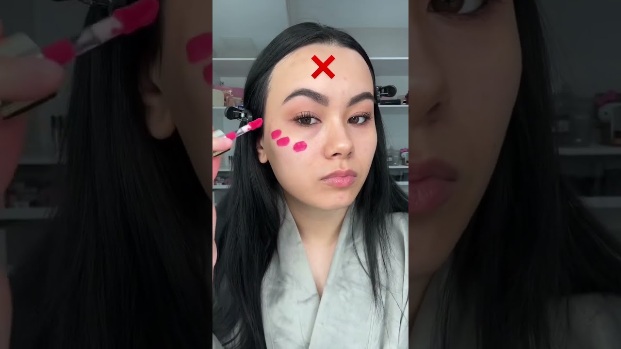 How To Apply Rare Beauty Liquid Blush