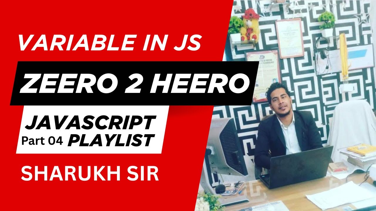 JavaScript Variable & Types By Sharukh Sir - YouTube