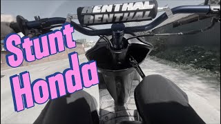 STUNT! ДАЛ УГЛА!!! Honda dio 27