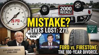 The 26 PSI Mistake That Cost 271 Lives: Ford vs. Firestone 🛑