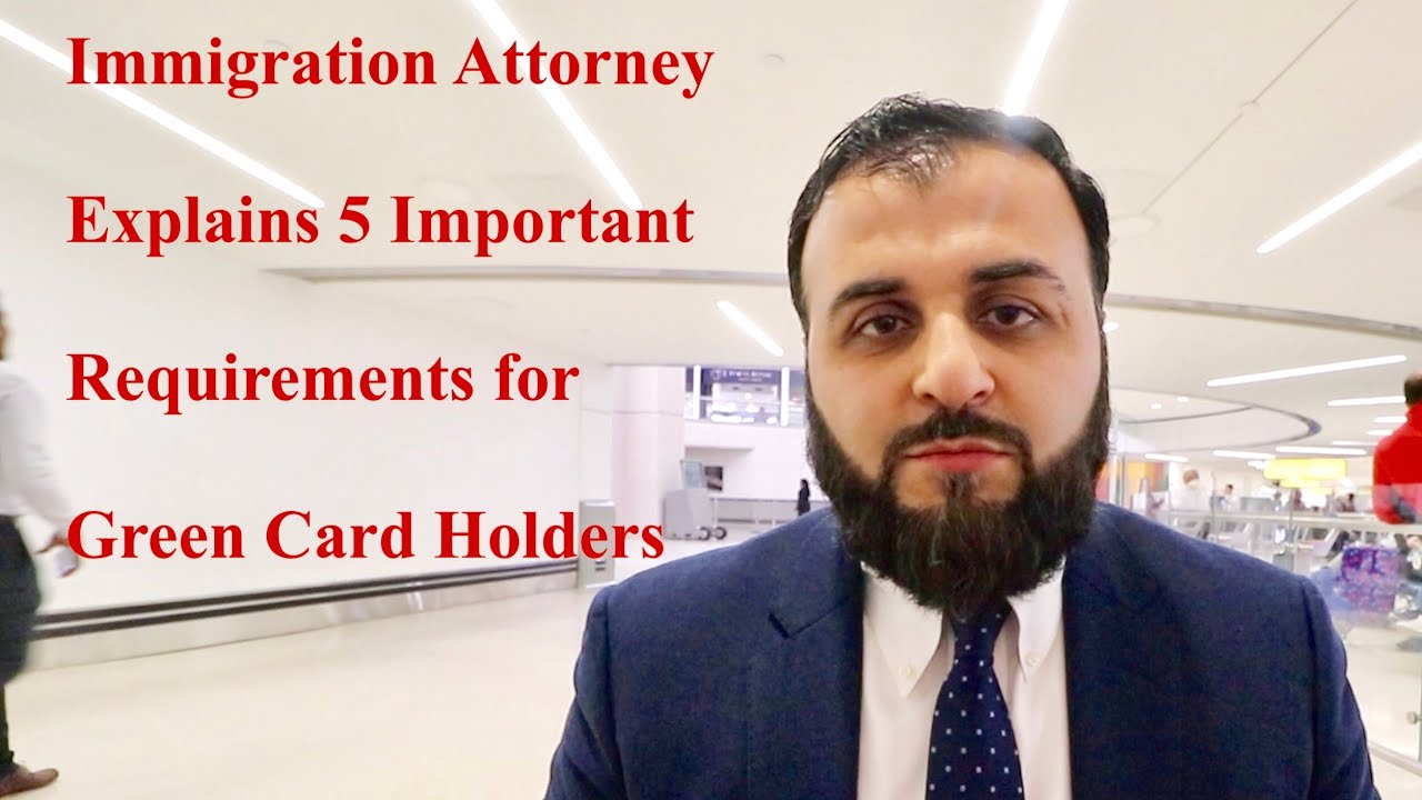 5 Important Reminders for Green Card Holders explained by NY