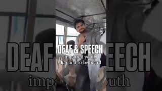 Watch This! Deaf & Speech Imparied Youth Protest Outside UP Assembly, Detained By Police