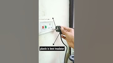 What Is a Conductor and insulator best practical example #shorts