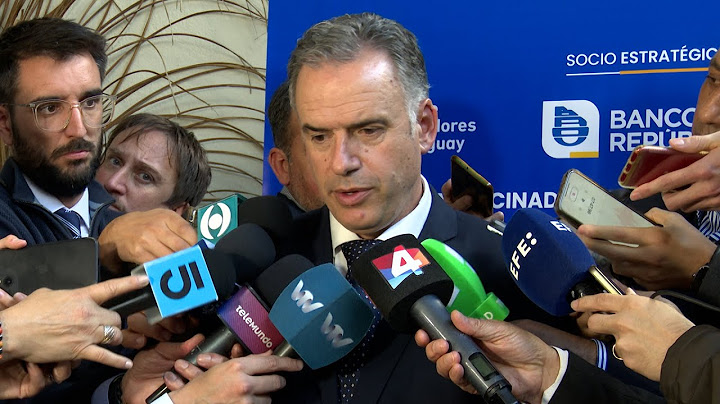 Declaraciones del presidente de la República, profesor Yamandú Orsi