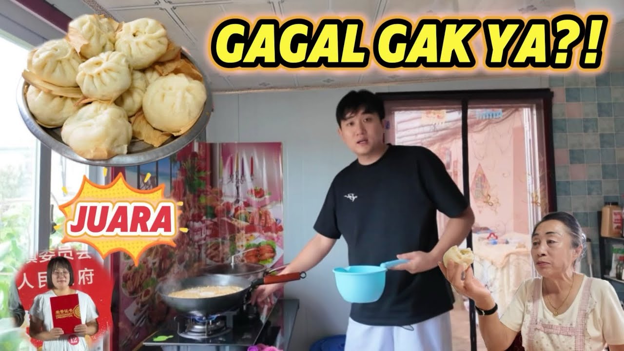 BAKPAO BUNCIS HASIL KEBUN & AKSI NEKAT BAOQI BARU MULAI BELAJAR BIKIN TEMPE! 🥟🌱💥