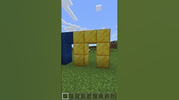 MÌNH CÓ CỬA BÍ MẬT SIÊU ĐỈNH TRONG MINECRAFT PE VỚI THỨ NÀY #Shorts