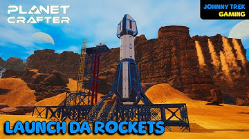 Launching The First Rocket! | Planet Crafter - Part 4 | 1.0 Release