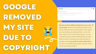 Google Removed My Site Due To Copyright Blogger Abusufian
