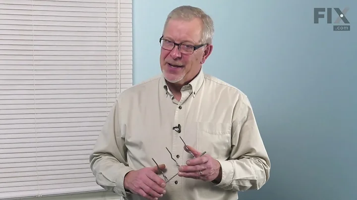 Frigidaire Dishwasher Repair - How to Replace the Upper Rack Tine