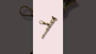 ♥️Victorian Gilt Metal Engraved Watch Key Fob with Banded Agate Seal Pendant ♥️ #antiquejewelry