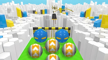 GyroSphere Going Balls - All Levels - Part 5 - ( Android & IOS GamePlays )