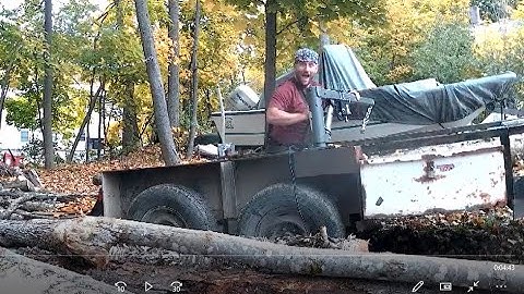 Harbor Freight Worm Gear Winch Mod