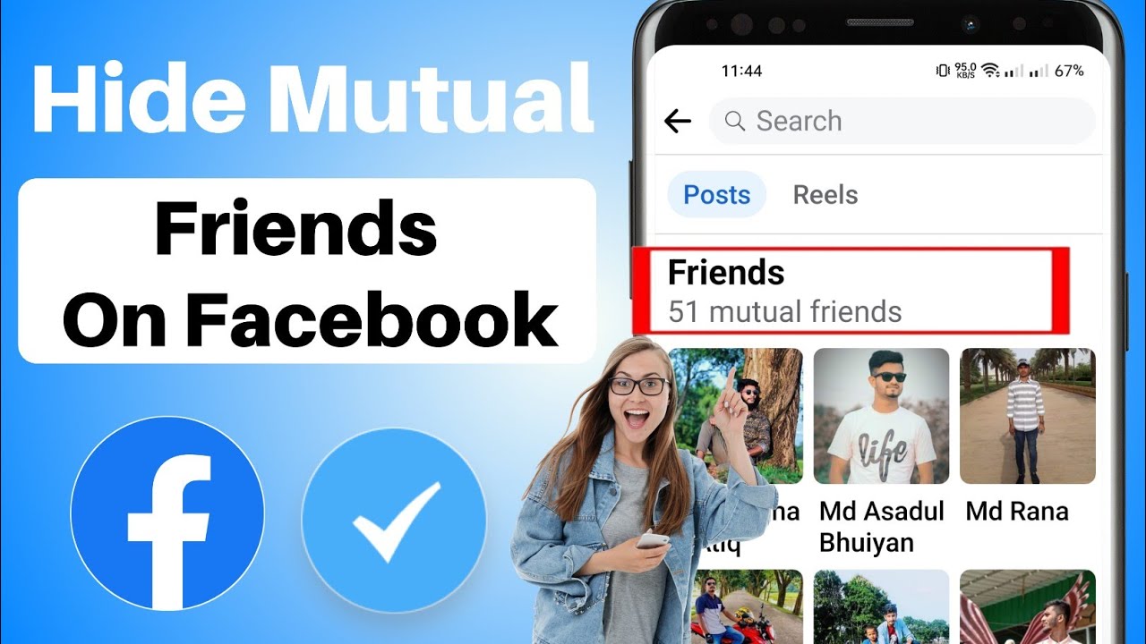 How To Hide Mutual Friends In Facebook (2024) Hide Facebook Mutual