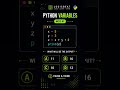 Improve your Python skills. #learnpython #programming #challenge #coding #pythontricks #python