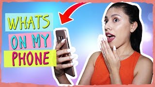 WHAT'S ON MY PHONE CHALLENGE!