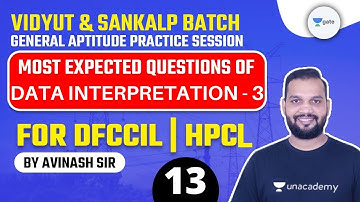 Most Expected Questions of Data Interpretation for #DFCCIL, #HPCL - 3 | L - 13 | Trick/Shortcut