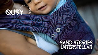 Qusy Sand Stories Interstellar - Adjustable Ergonomic Baby Carrier