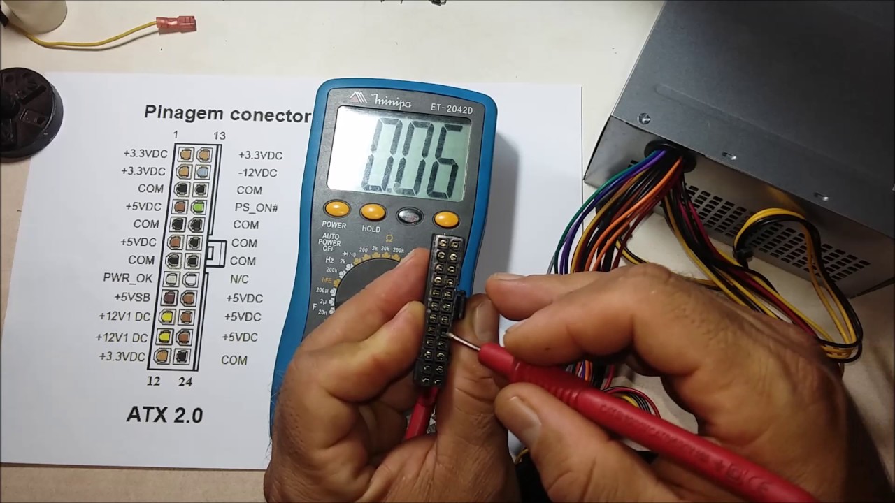 Fonte Atx De Pc Como Testar Fora Do Dicas E Pinagem My XXX