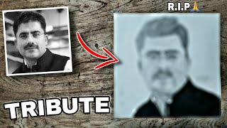 Tribute to Sir Rohit Sardana | Drawing Rohit Sardana | how to draw Rohit Sardana | R.I.P |