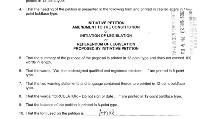 Decision on Michigan abortion rights proposal coming Wednesday