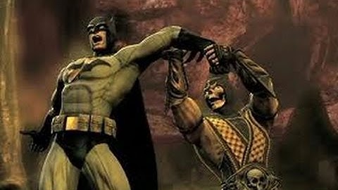 MK vs DC | 6 Batman vs Scorpion + Liu Kang vs Flash (Blind Guardian - Sacred)