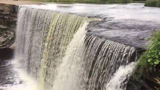 Relaxation! waterfall JAGALA JUGA, Estonia