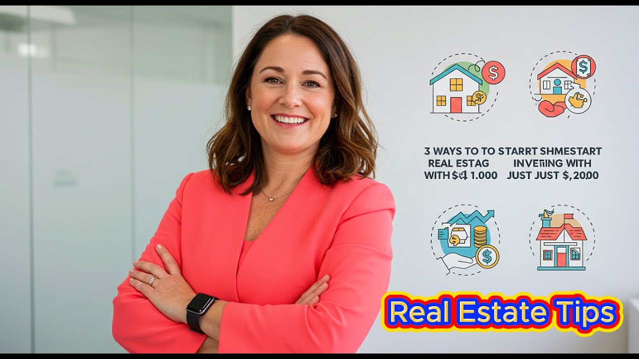 3 Ways to Start Real Estate Investing With Just $1,000 | Real Estate ...