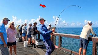 I Fished the Gulf Pier and Caught This! *Great Morning*