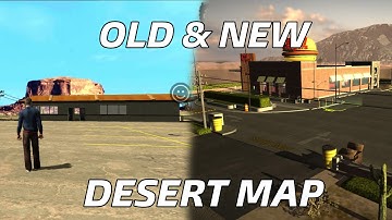 Old & New Desert Map in Car Parking Multiplayer