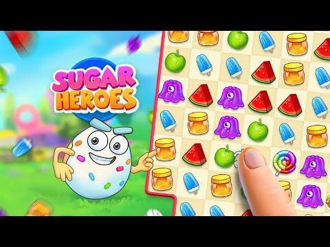 Sugar Heroes - match 3 game