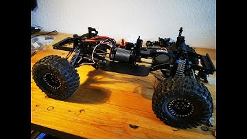 RC Garage: How to fit a Hobbywing Fusion into a SCX10.2 with a 4 link front axle