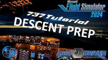 PMDG 737 Virtual Type Rating 12: Descent Preparation | Real 737 Pilot