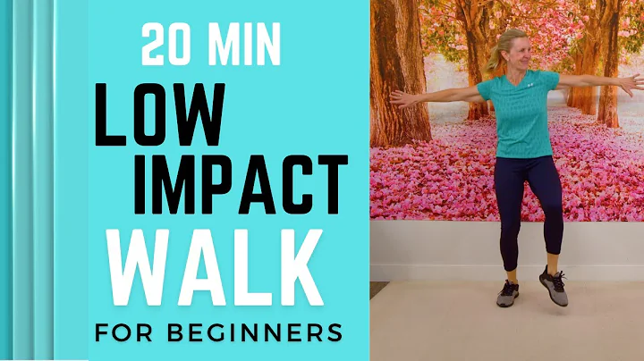 Boost Your Energy: 20 MINUTES WALKING AT HOME | No Jumping or Squats!