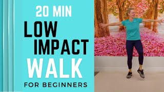 Boost Your Energy: 20 MINUTES WALKING AT HOME | No Jumping or Squats!