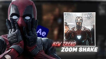 New trend ZOOM SHAKE for your tiktok edit | After Effect Tutorial