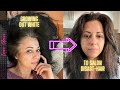 Growing out your grey hair and thinking of gray blending with highlights watch this first