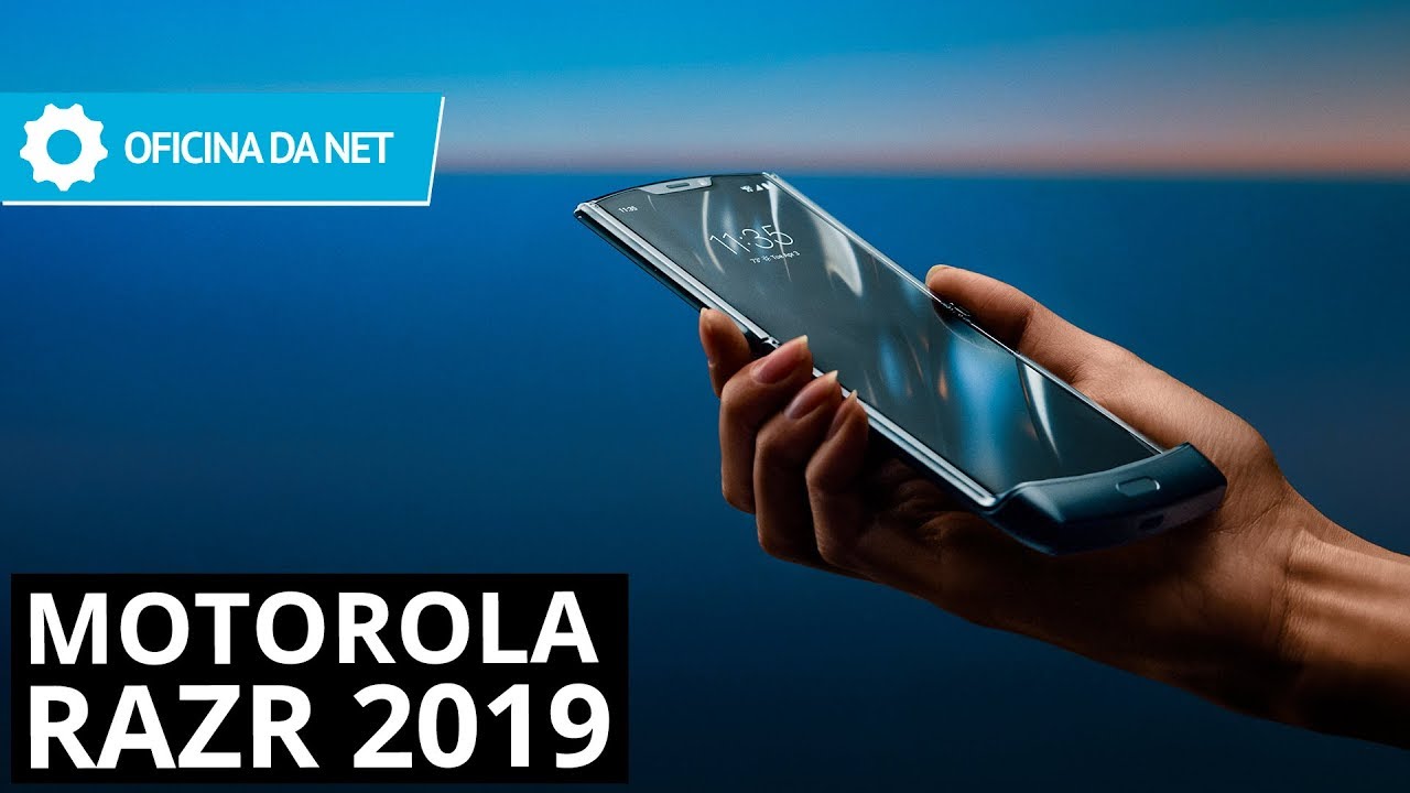 Motorola RAZR 2019 - O primeiro Motorola DOBRÁVEL - YouTube