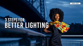 3 Steps for Better Portrait Lighting: From Fear to Flash | B&H Event Space screenshot 3