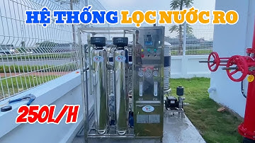 Hệ Thống Lọc Nước Tinh Khiết RO 250l/h Tại KCN Yên Phong, Bắc Ninh - Xử Lý Nước Việt Phát