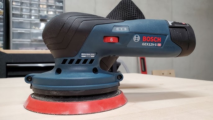 Bosch 18-Volt Brushless Cordless Variable Speed Orbital Sander with Dust  Management in the Power Sanders department at