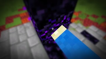 Mining Obsidian for 4 Minutes in Minecraft (Emotional)