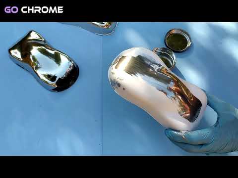 Testing 4 Different Brands Of Chrome Paint For Plastic Models 