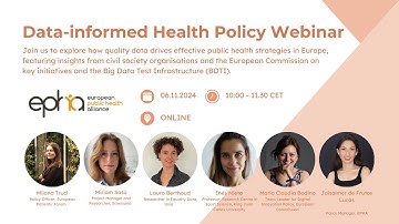 Data informed Health Policy