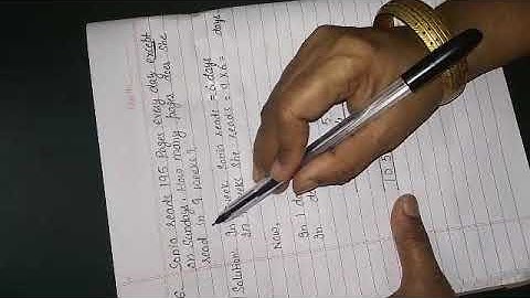 TOPIC: Word Problems || Ch-2 Fundamental Operations || Video No. 7